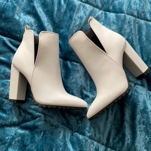 White Booties